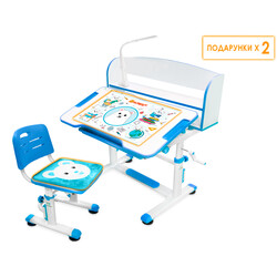 Комплект парта и стул Evo-kids BD-10 (с лампой) (00079778)
