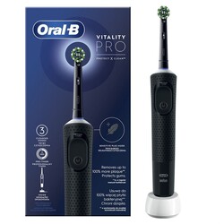 Зубная щетка BRAUN Oral-B Vitality D103.413.3 PRO Project X Clean Cross Action EB50BRB Black