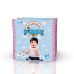 Дитячі підгузки Mimzi XL 12+ кг 50 шт (MDXL50) (00079858)