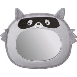 Зеркало заднего вида FreeON в автомобиле, травеви єнот (42622)