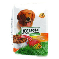 Повна Чаша. Корм для собак мясной с овощами сухой 3кг (4824024024950)