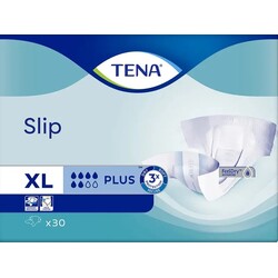 Подгузники для взрослых Tena Slip Plus Extra Large 30 шт. 120-160 см 6 кап. (4539)