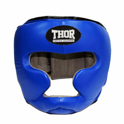 Шолом для боксу THOR 705/PU/синій (00079968)