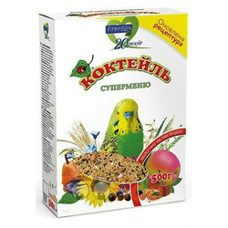 Природа. Корм для птиц коктейль суперменю 500 г(4820034780114)