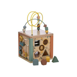 Дерев'яний бізікуб FreeON розміри 21х21х36 см (80647)