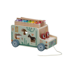 Деревянный грузовик FreeON с ксилофоном (80623)