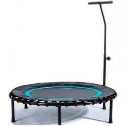 Батут із ручкою TRAMPOLINE WITH HANDLE чорний, синій Уні 100см (LP8250B)