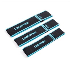 Фітнес резинка POWER LOOP чорний, синій Уні M-630x70мм (LP8414-M)