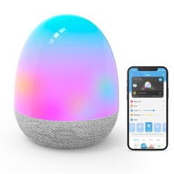 Світильник настільний розумний Govee H6057 RGBIC Night Light Білий (H6057301)