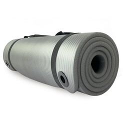 Килимок для фітнесу Stein NBR /сірий/ 183X61X1 см (DB9735)