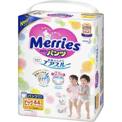 Трусики підгузники Merries BIG (XL) (12-22 кг), 44 шт. (4901301366887)