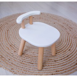 Стілець дитячий Tatoy буковий білий 4-7 років (31005CW)