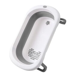 Ванночка складана BabyHood сіра (BH-326GW)