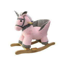 Качелька детская FreeON с сиденьем, единорог розовый (29105)