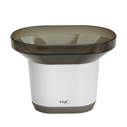 Датчик кількості опадів TFA "VIEW" до безпровідних метеостанцій, 868 МГц, білий, 180x120x134 мм