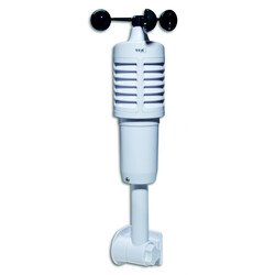 Датчик швидкості вітру TFA "VIEW" до безпровідних метеостанцій, 868 МГц, білий, 158x158x475 мм