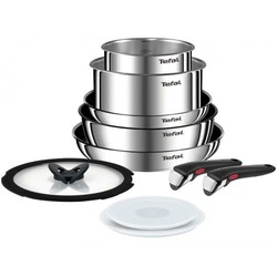 Набір посуду Tefal Ingenio Emotion, 10 предметів, нерж.сталь (L897SA74)