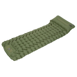 Коврик надувной 2E Tactical, раскладной с подкачкой, зелёный (2E-TACTFOLDMAT-T1-GN)