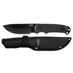 Нож тактический Neo Tools, 22см, лезвие 10.8см, 3Cr13, нейлоновый чехол (63-108)