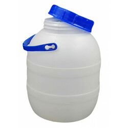 Бідон 10 л білий харчовий (00004117)