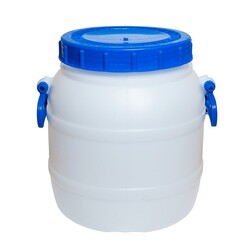 Бідон харчовий 20 л білий горл. 22,1 см (00004115)