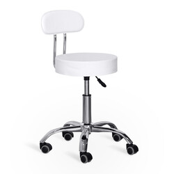 Кресло для мастера Hommex Elise Plus White (H-125 White)