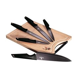 Набор ножей из 6 предметов Berlinger Haus Black Rose Collection (BH-2708)