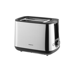 Тостер ARDESTO T-K200/800Вт/разморозка/подогрев/ автоотключение/7 степеней обжарки/нерж. сталь