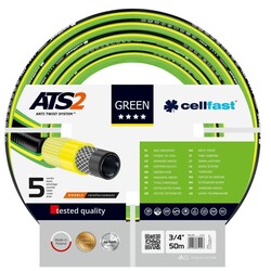 Шланг садовий Cellfast GREEN ATS 3/4", 50м, 5 шарів, до 30 Бар, -20…+60°C (15-121)