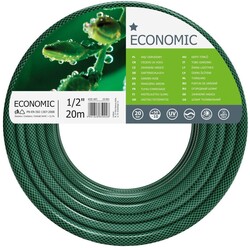 Шланг садовый Cellfast ECONOMIC 1/2", 20м, 3-х слойный, до 20 Бар, -10…+50°C (10-001)