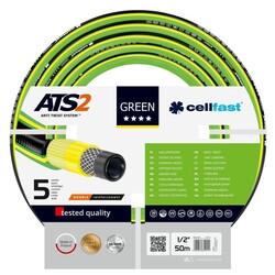 Шланг садовий Cellfast GREEN ATS 1/2", 50м, 5 шарів, до 30 Бар, -20…+60°C (15-101)