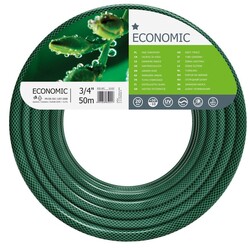 Шланг садовый Cellfast ECONOMIC 3/4", 50м, 3-х слойный, до 20 Бар, -10…+50°C (10-022)