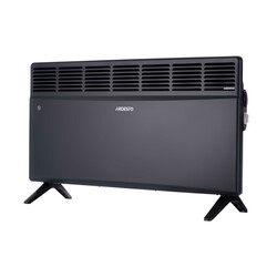 Конвектор електричний ARDESTO CH-2500MCA, 2500 Вт, 25 м2, закритий нагрів. елемент, IP24, мех. керування, антрацит матовий