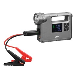 Пуско-зарядний пристрій 2E Pitman з автомобільним компресором та ліхтарем, 10000 mAh/37Wh, 1xUSB/2.4 A