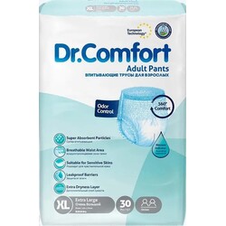 Підгузки труси для дорослих Dr Comfort Extra Large 120-170 см 30 шт (8680131205622)