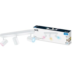 Умный накладной точечный светильник WiZ IMAGEO Spots 3х5W 2200-6500K RGB Wi-Fi белый (929002658901)