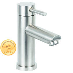 Змішувач KT Ø35 для раковини литої на гайці SS AQUATICA KT-1A170P (9722001)