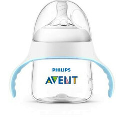 Avent. Тренировочная бутылочка для кормления Natural, 150 мл 4 мес(874324)