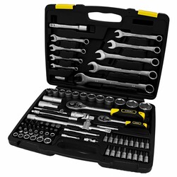 Набір насадок торцевих та біт 1/4", 1/2" 82шт CrV Taiwan SIGMA (6001021)