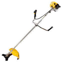 Тример бензиновий 3.6кВт 52см³ жорсткий посилений вал 28мм U-ручка (котушка, 2 ножі, ремінь) SIGMA