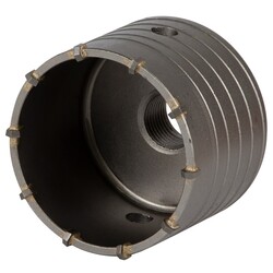 Коронка по бетону Ø80×70мм 10 зубців (тубус) GRAD (1514115)