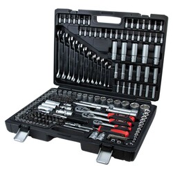 Набір торцевих насадок і біти 1/4", 3/8", 1/2" 216 шт CrV Taiwan ULTRA (6003262)