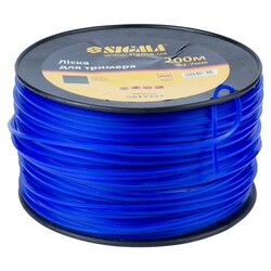 Волосінь для тримера квадрат Ø2.7мм 200м котушка SIGMA (5617351)