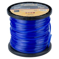 Волосінь для тримера квадрат Ø2.7мм 75м котушка SIGMA (5617341)