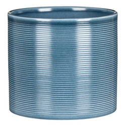 Кашпо для квітів Scheurich Inspiration, керамічне, 19“, синій джинс (65537)