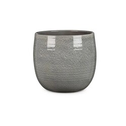 Кашпо для квітів Scheurich "Intense" 28", глазурований сірий (58677)