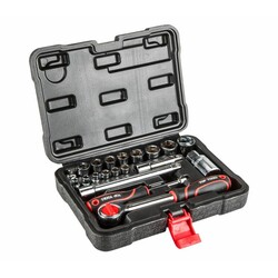 Набор сменных головок Top Tools 1/4", 3/8" 20 ед. (38D520)