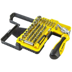 Набір насадок із тримачем Topex, 68 од. (39D346)