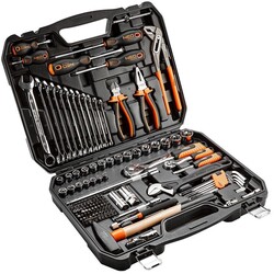 Набір інструментів Neo Tools, 143 од., універсальний, кейс (08-945)