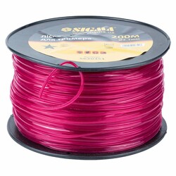 Волосінь для тримера зірка Ø2.7мм 200м котушка SIGMA (5620351)